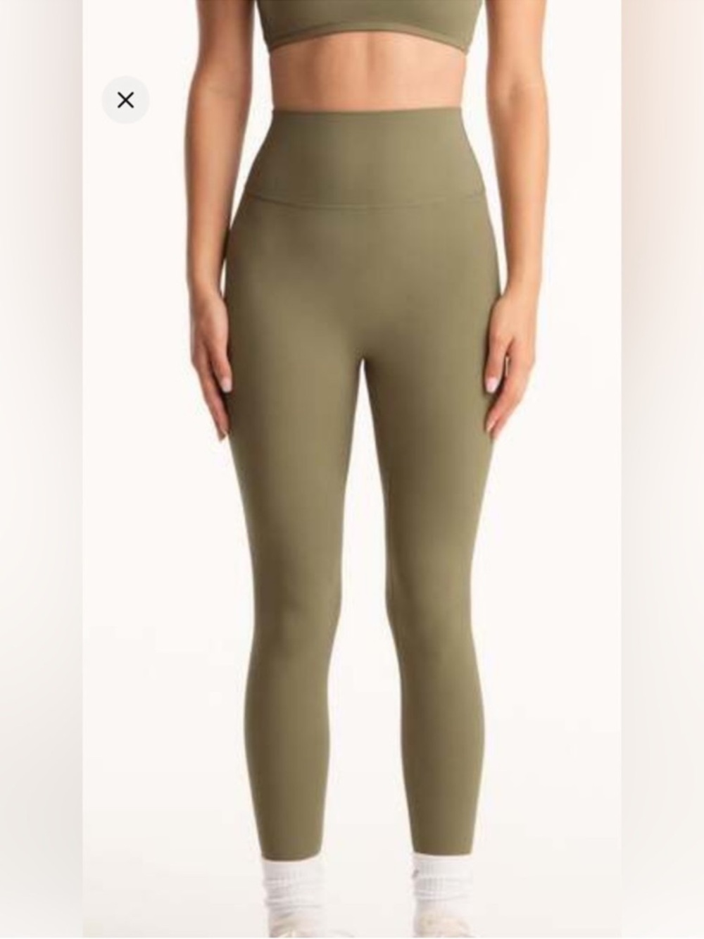 SET Active Olive High-Rise Sculpting Leggings